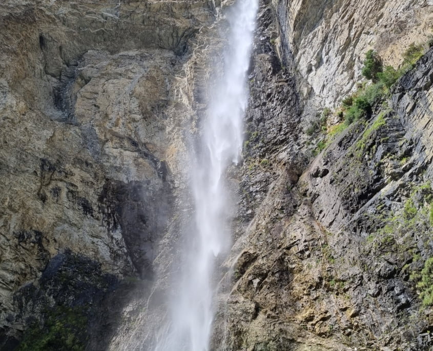 Saint-Benoit waterval in Avrieux