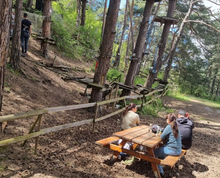 klimpark ‘Parcobranche du Diable picknicktafel