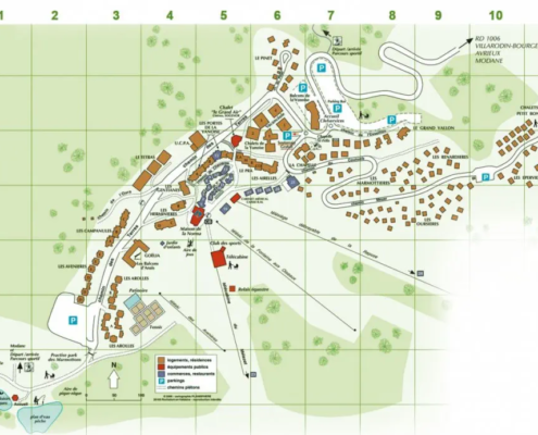 Plattegrond van la Norma