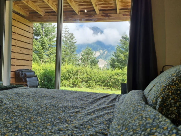 La Norma Chalet 96 slaapkamer met uitzicht over de bergen