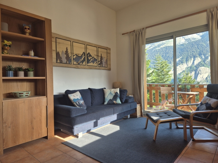 Chalet 96 La Norma - Woonkamer