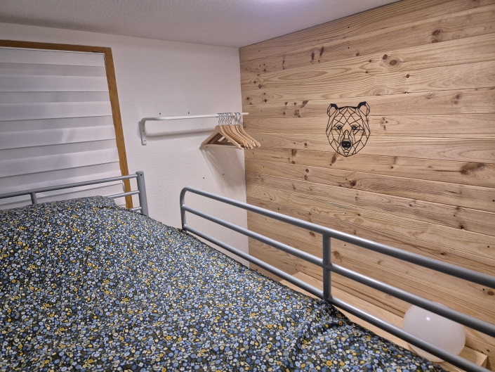 La Norma Chalet 96 - slaapkamer 2 stapelbed slaapkamer