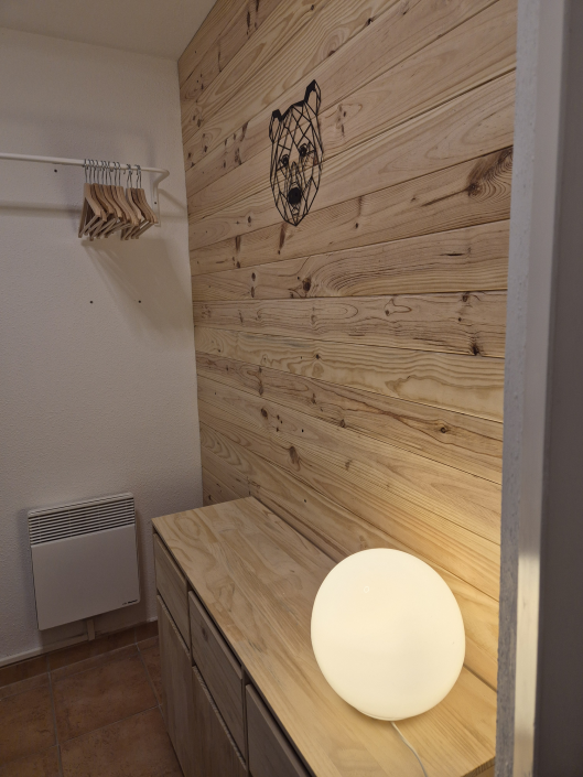 La Norma Chalet 96 - slaapkamer 2 stapelbed kast